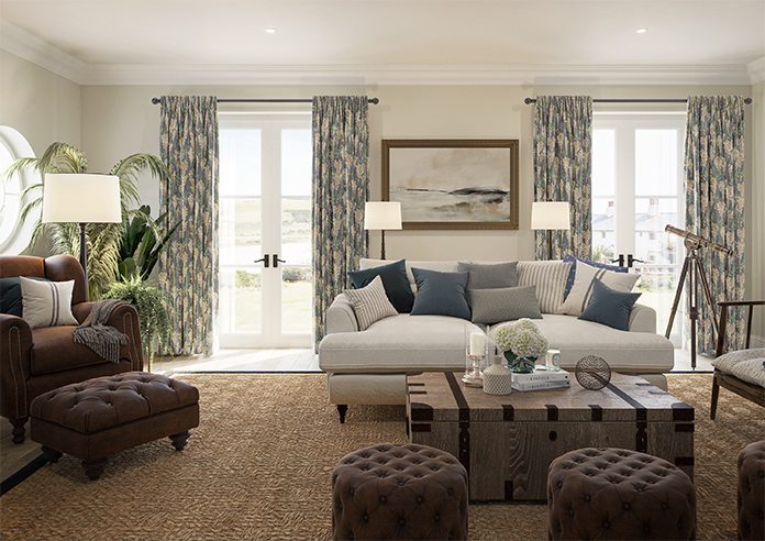 Wisteria Silk, Black - Made to Measure Curtains - Image 14